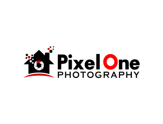 Pixel One Photography logo design by niwre