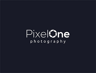 Pixel One Photography logo design by hole