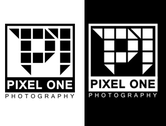 Pixel One Photography logo design by DigitalCreate