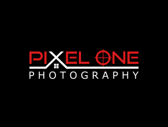 Pixel One Photography logo design by Drago