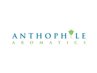 A N T H O P H I L E Aromatics  logo design by Franky.