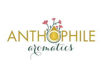 A N T H O P H I L E Aromatics  logo design by Leebu
