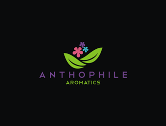 A N T H O P H I L E Aromatics  logo design by EkoBooM