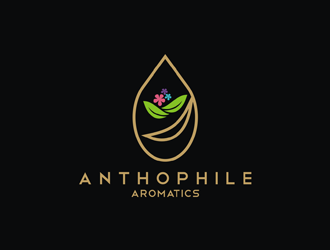 A N T H O P H I L E Aromatics  logo design by EkoBooM