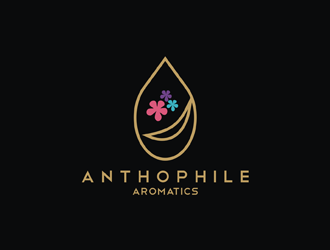 A N T H O P H I L E Aromatics  logo design by EkoBooM
