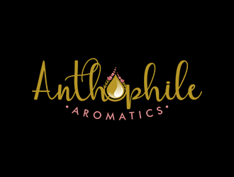A N T H O P H I L E Aromatics  logo design by Leebu