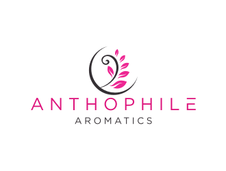 A N T H O P H I L E Aromatics  logo design by vostre