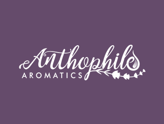 A N T H O P H I L E Aromatics  logo design by Leebu