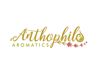 A N T H O P H I L E Aromatics  logo design by Leebu