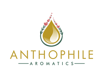 A N T H O P H I L E Aromatics  logo design by Leebu