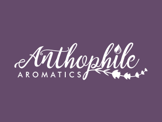 A N T H O P H I L E Aromatics  logo design by Leebu