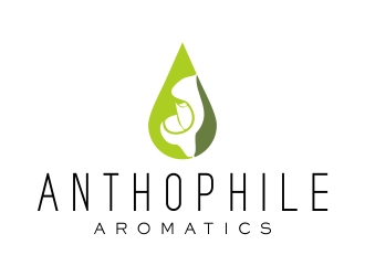 A N T H O P H I L E Aromatics  logo design by cikiyunn