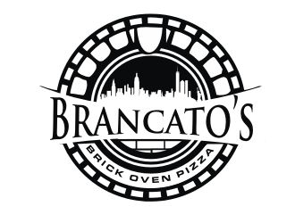 Brancatos Brick Oven Pizza logo design by coco