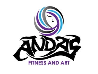 Andas Fitness and Art  logo design by Dawnxisoul393