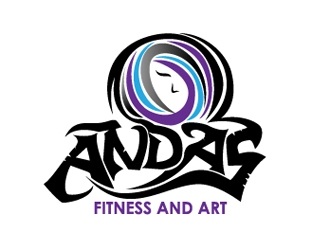 Andas Fitness and Art  logo design by Dawnxisoul393