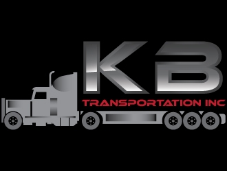 KB Transportation INC. logo design by 187design