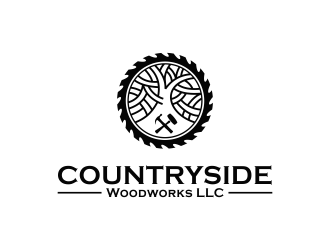 Countryside Woodworks LLC logo design by SmartTaste
