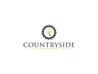 Countryside Woodworks LLC logo design by L E V A R