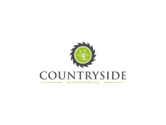 Countryside Woodworks LLC logo design by L E V A R