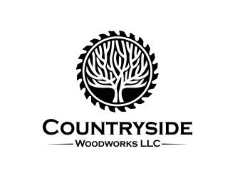 Countryside Woodworks LLC logo design by Girly