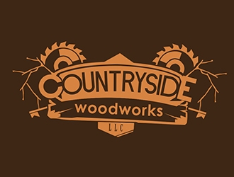 Countryside Woodworks LLC logo design by Cire