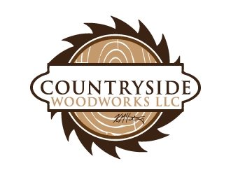 Countryside Woodworks LLC logo design by dhika