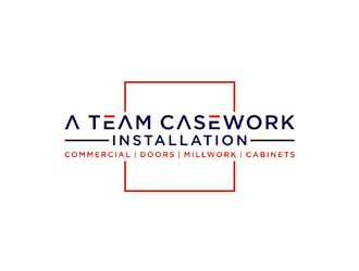 A Team Casework Installation logo design by johana