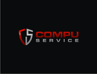 Compu Service logo design by mbamboex