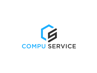 Compu Service logo design by bomie