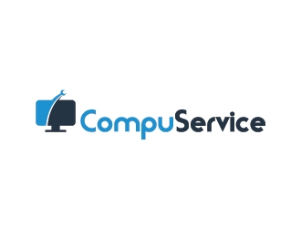 Compu Service logo design by Fear