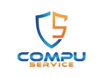Compu Service logo design by dhika