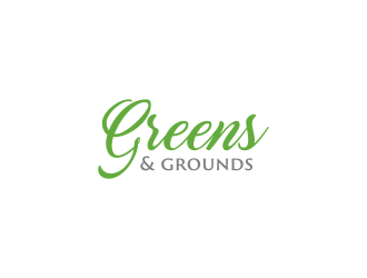 Greens & Grounds logo design by salis17