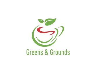 Greens & Grounds logo design by Greenlight