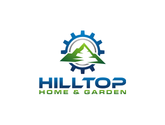 Hilltop Home & Garden logo design by dewipadi