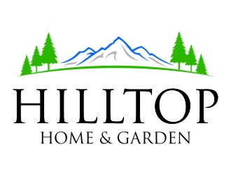 Hilltop Home & Garden logo design by jetzu