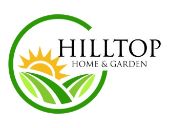 Hilltop Home & Garden logo design by jetzu