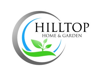 Hilltop Home & Garden logo design by jetzu