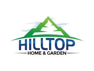 Hilltop Home & Garden logo design by naldart
