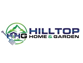 Hilltop Home & Garden logo design by shere