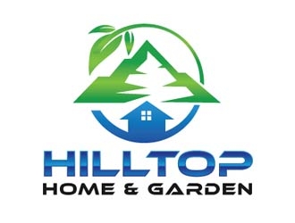 Hilltop Home & Garden logo design by shere