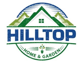 Hilltop Home & Garden logo design by shere