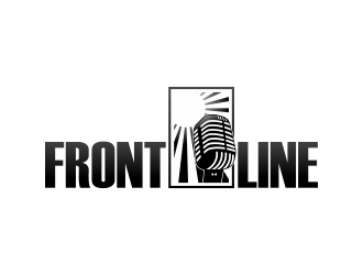 Front Line logo design by naldart