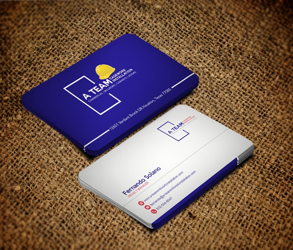 A Team Casework Installation logo design by grea8design