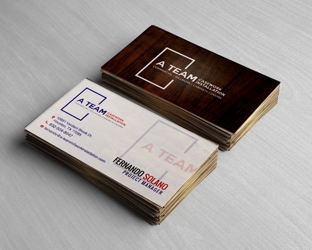 A Team Casework Installation logo design by MastersDesigns