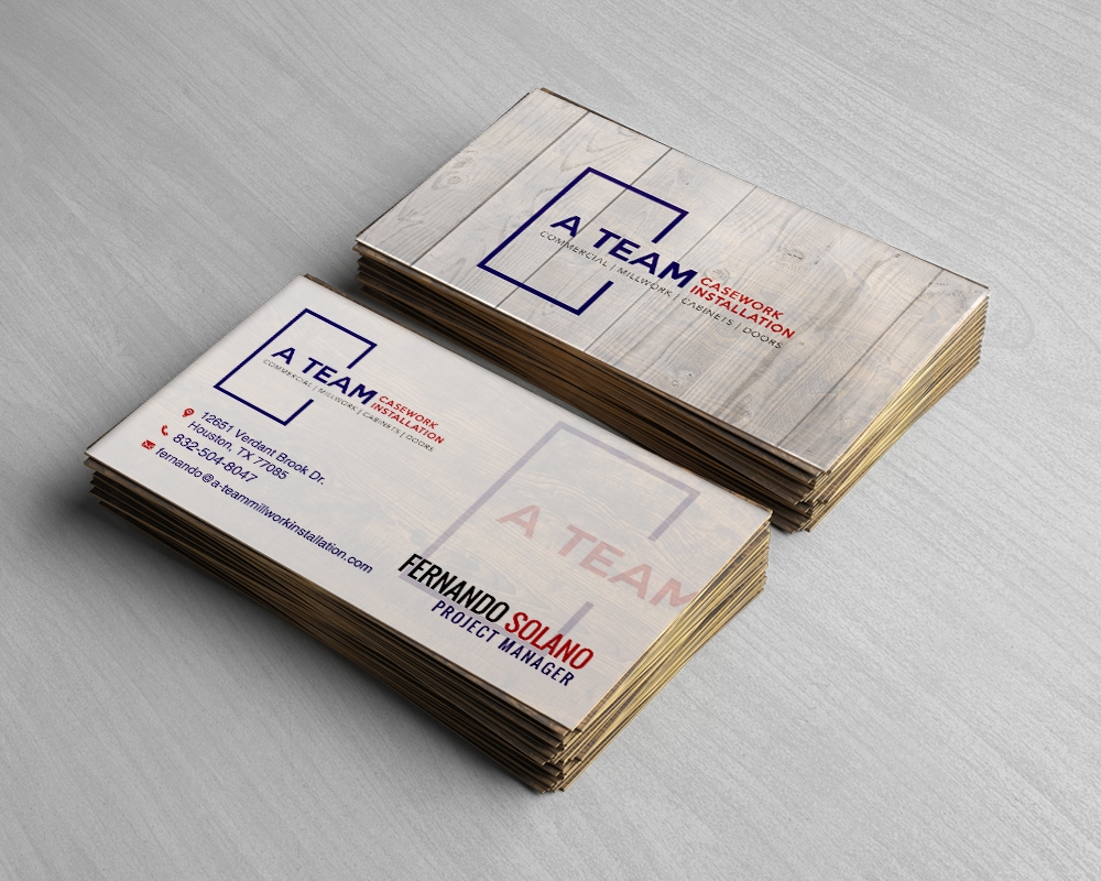 A Team Casework Installation logo design by MastersDesigns