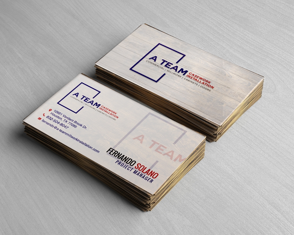 A Team Casework Installation logo design by MastersDesigns