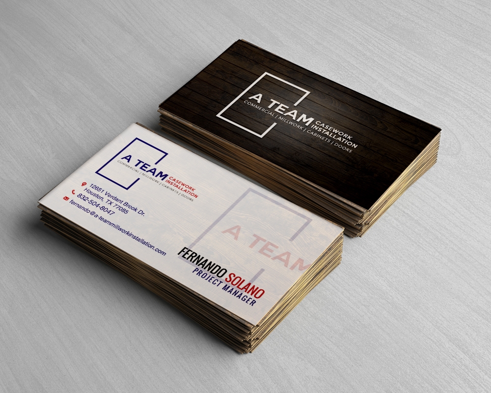 A Team Casework Installation logo design by MastersDesigns