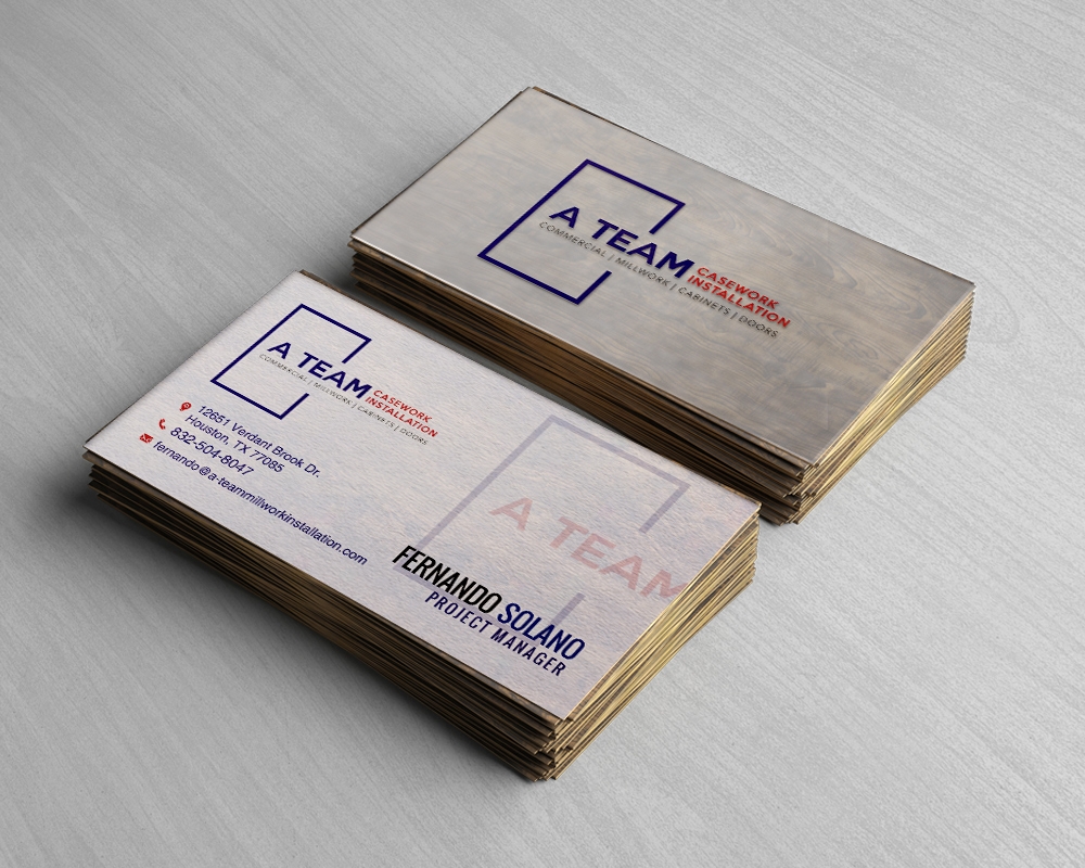 A Team Casework Installation logo design by MastersDesigns