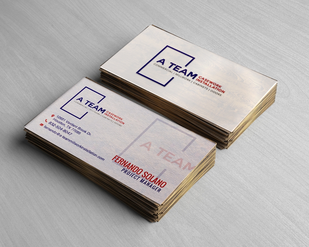 A Team Casework Installation logo design by MastersDesigns