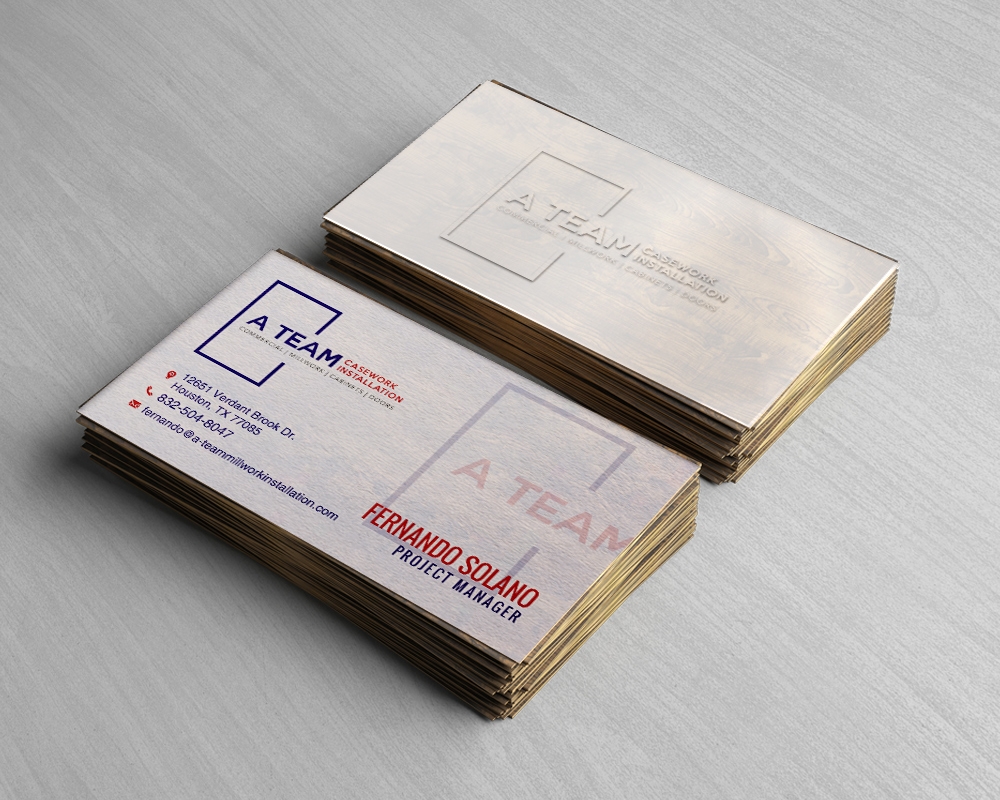 A Team Casework Installation logo design by MastersDesigns